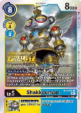 Shakkoumon (2022 Championship Offline Regional) [Online Finalist] (BT8-042 R) — card price