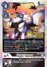 Dorugamon (2022 Championship Offline Regional) [Online Champion] (BT7-062 C) — card price