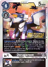 Dorugamon (2022 Championship Offline Regional) [Online Participant] (BT7-062 C) — card price
