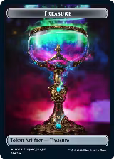 Treasure Token [SEA Exclusive] (6), Streets of New Capenna — Magic card price