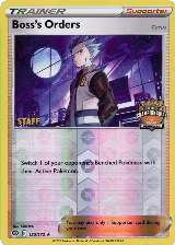 Boss's Orders [Cyrus] - 132/172 (Regional Championships) [Staff] (132/172) — card price
