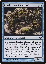 Brackwater Elemental (21) — card price