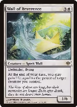 Wall of Reverence (20) — card price