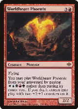 Worldheart Phoenix (77) — card price