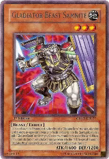 Gladiator Beast Samnite (CRMS-EN027), Crimson Crisis — Yu-Gi-Oh! card price
