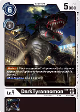 DarkTyrannomon (Winner Pack X Record) (ST5-08 U) — card price