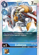 Zudomon (Official Tournament Pack Vol. 6) (ST2-09 U) — card price