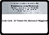 Code Card - XY Trainer Kit: Bisharp & Wigglytuff — card price