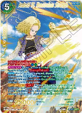 Android 18, Measureless Strength (SPR) (BT18-144), Dawn of the Z-Legends — DB Super card price