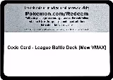 Code Card - League Battle Deck [Mew VMAX], Miscellaneous Cards & Products — Pokémon card price