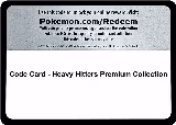 Code Card - Heavy Hitters Premium Collection — card price