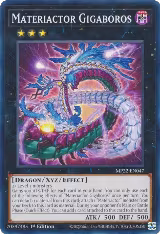 Materiactor Gigaboros (MP22-EN047), 2022 Tin of the Pharaoh's Gods — Yu-Gi-Oh! card price