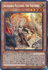 Incredible Ecclesia, the Virtuous (MP22-EN188), 2022 Tin of the Pharaoh's Gods — Yu-Gi-Oh! card price