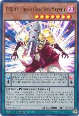 D/D/D Supersight King Zero Maxwell (MP22-EN112), 2022 Tin of the Pharaoh's Gods — Yu-Gi-Oh! card price