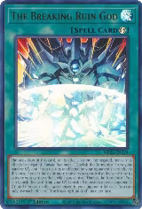The Breaking Ruin God (MP22-EN274) — card price