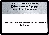 Code Card - Hisuian Zoroark VSTAR Premium Collection — card price