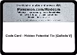 Code Card - Hidden Potential Tin [Gallade V], Miscellaneous Cards & Products — Pokémon card price