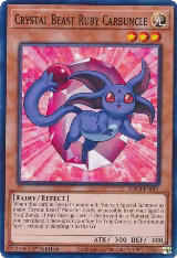 Crystal Beast Ruby Carbuncle (SDCB-EN001), Structure Deck: Legend of the Crystal Beasts — Yu-Gi-Oh! card price