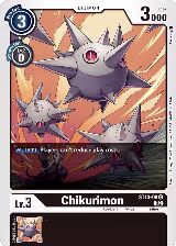 Chikurimon (ST13-08 C), Starter Deck 13: Ragnaloardmon — Digimon card price