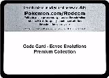 Code Card - Eevee Evolutions Premium Collection, Miscellaneous Cards & Products — Pokémon card price