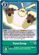 Pyon Dump (BT10-102 C) — card price