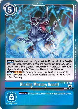 Blazing Memory Boost! (BT10-097 R), Xros Encounter — Digimon card price