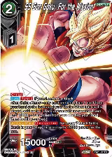 SS Son Goku, For the Mission (EX21-32) — card price