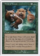 Pride of Lions (261), 7th Edition — Magic card price
