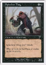 Spineless Thug (164) — card price