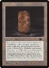 Bronze Tablet — card price