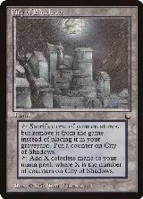 City of Shadows, The Dark — Magic card price