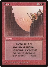 Fissure — card price