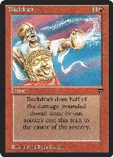 Backdraft — card price