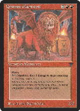 Crimson Manticore — card price