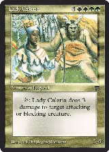 Lady Caleria, Legends — Magic card price