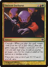 Violent Outburst (63) — card price