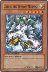 Zaborg the Thunder Monarch (GLD2-EN006) — card price