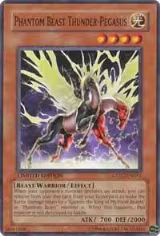 Phantom Beast Thunder-Pegasus (GLD2-EN013) — card price