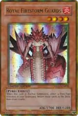 Royal Firestorm Guards (GLD2-EN030) — card price