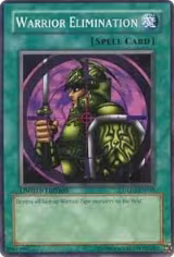 Warrior Elimination (GLD2-EN035) — card price
