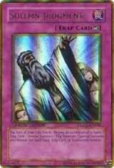 Solemn Judgment (GLD2-EN044) — card price