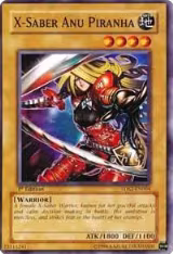 X-Saber Anu Piranha (5DS2-EN004), 5D's Starter Deck 2009 — Yu-Gi-Oh! card price