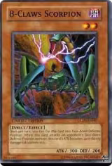 8-Claws Scorpion (GLD1-EN007) — card price