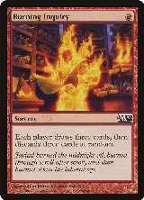 Burning Inquiry (128) — card price