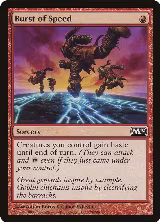 Burst of Speed (129) — card price