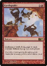 Earthquake (134), Magic 2010 (M10) — Magic card price