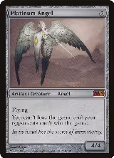 Platinum Angel (218), Magic 2010 (M10) — Magic card price