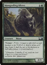 Stampeding Rhino (204) — card price