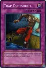 Trap Dustshoot — one of the most expensive Yu-Gi-Oh cards