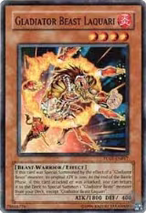 Gladiator Beast Laquari (TU01-EN017), Turbo Pack Booster One Pack — Yu-Gi-Oh! card price